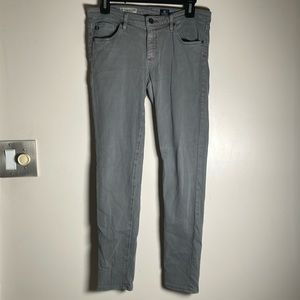 AG the Legging Ankle Super Skinny women’s Jeans Gray 29